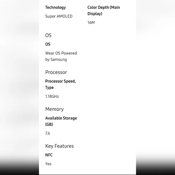 Samsung Galaxy Watch FE Blue - Picture 10 of 11